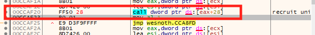 Changing the Recruiting Conditional to the Terrain Description Conditional