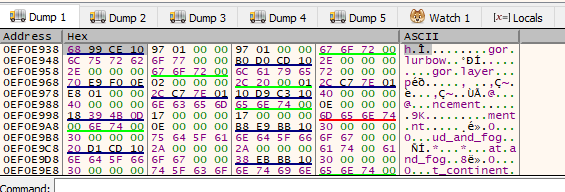 Dump section