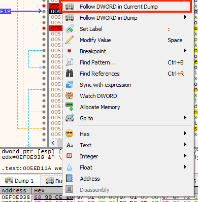 Dump section