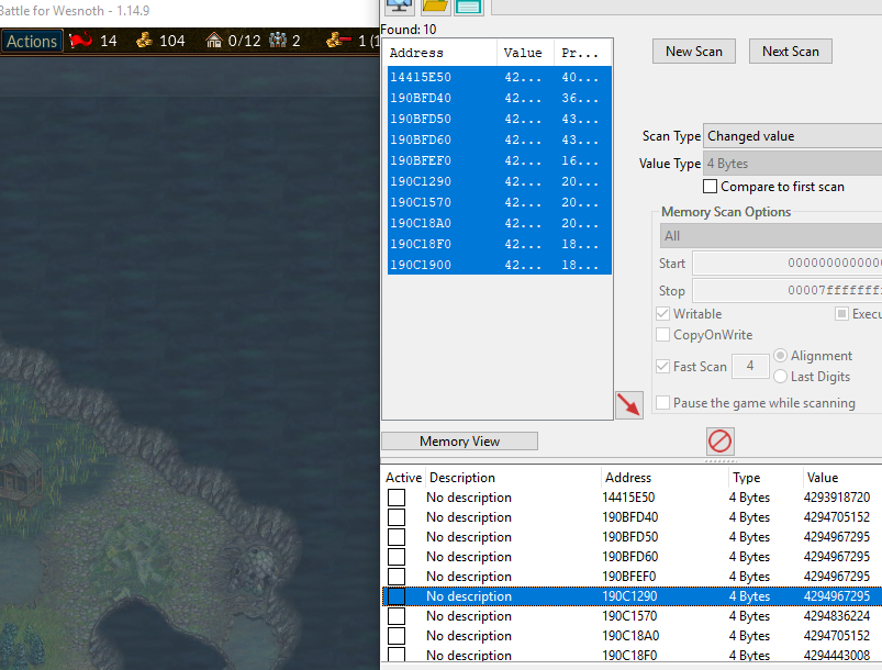 Map Tile Search Result Set