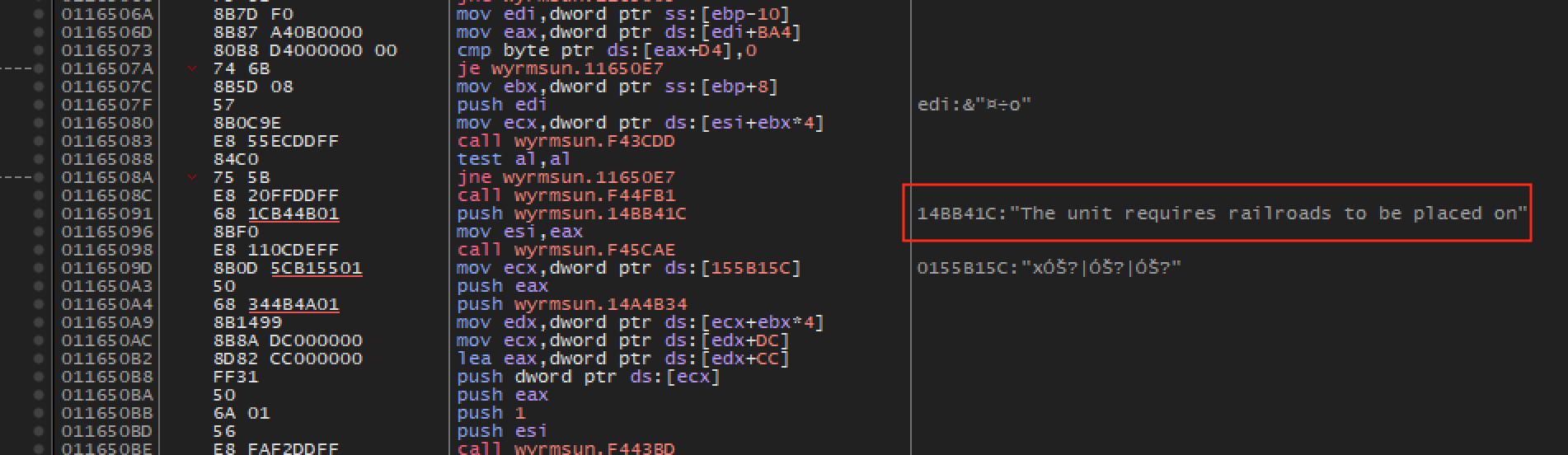 Recruit unit function