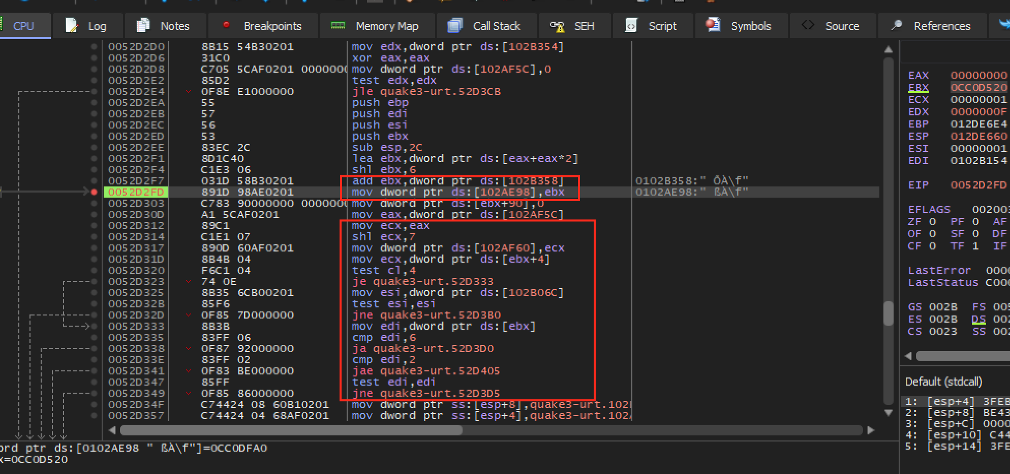 Urban Terror Entity Rendering Code