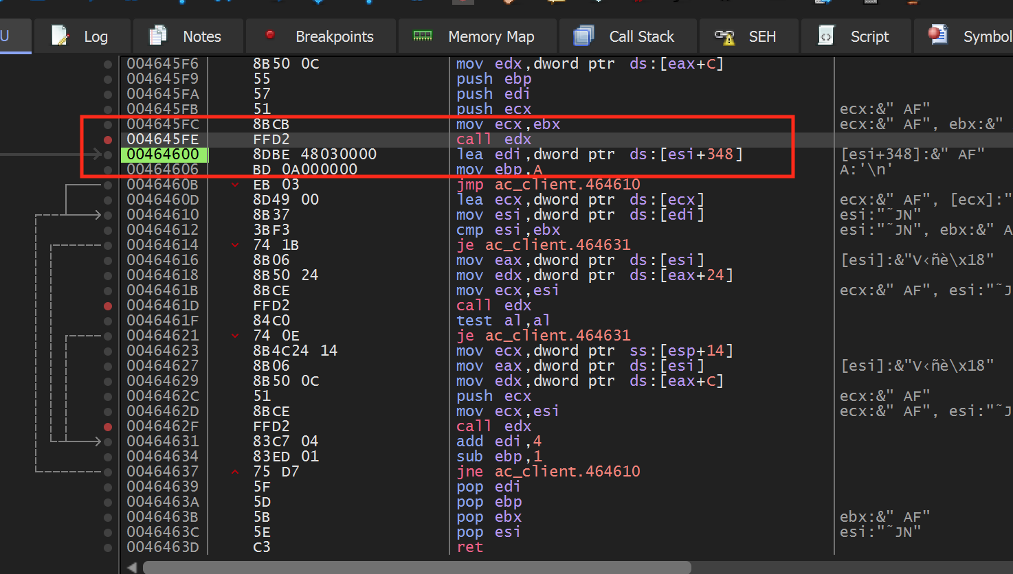 Recoil Function