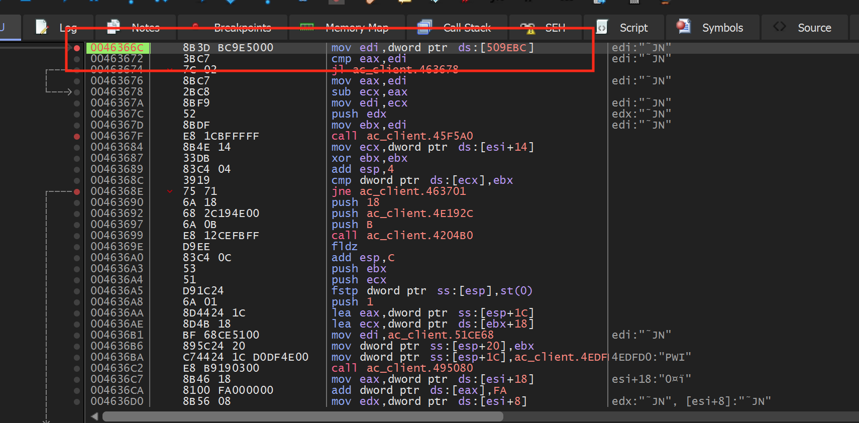 Recoil Function