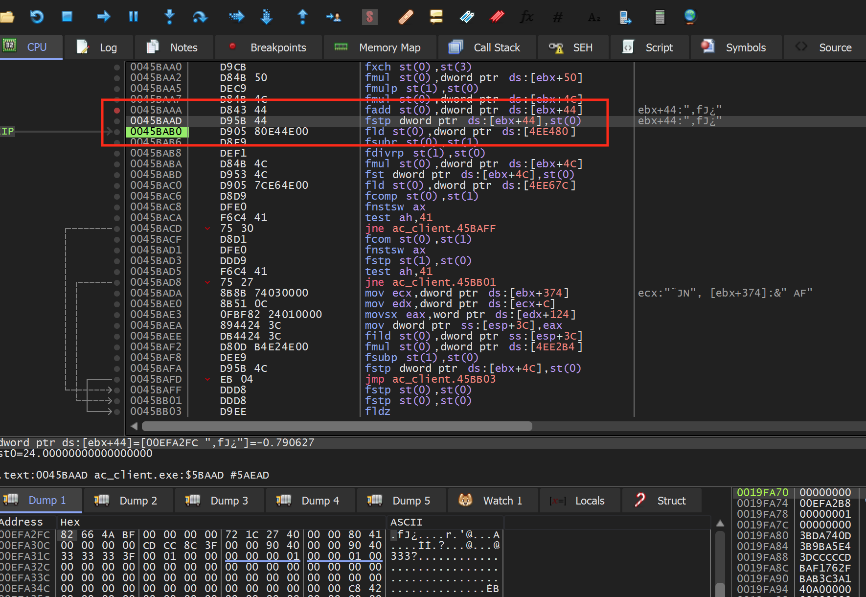 Recoil Function