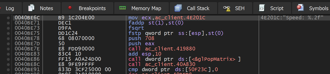 Finding References to a Pattern