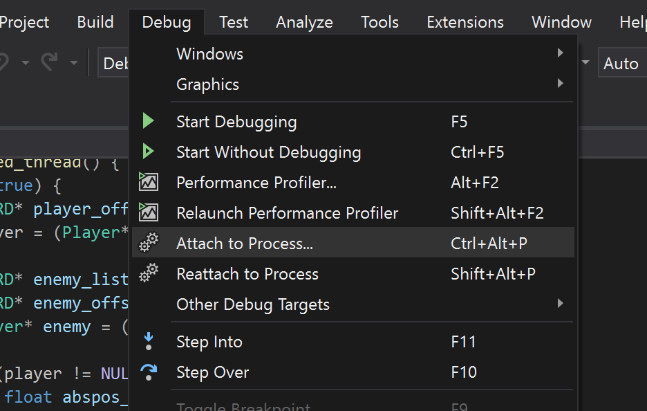 VS Remote Debugging