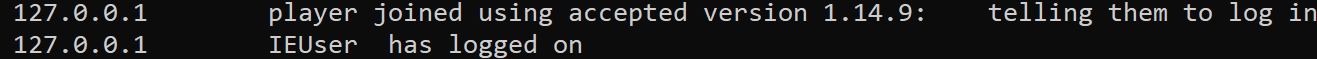 Wesnoth Server Message