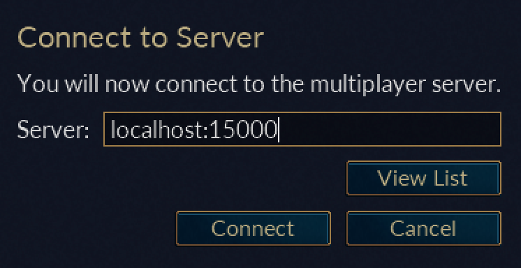 Multiplayer Lobby