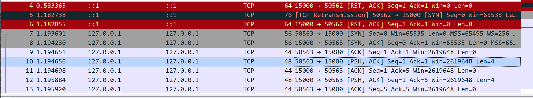 Wireshark Logging