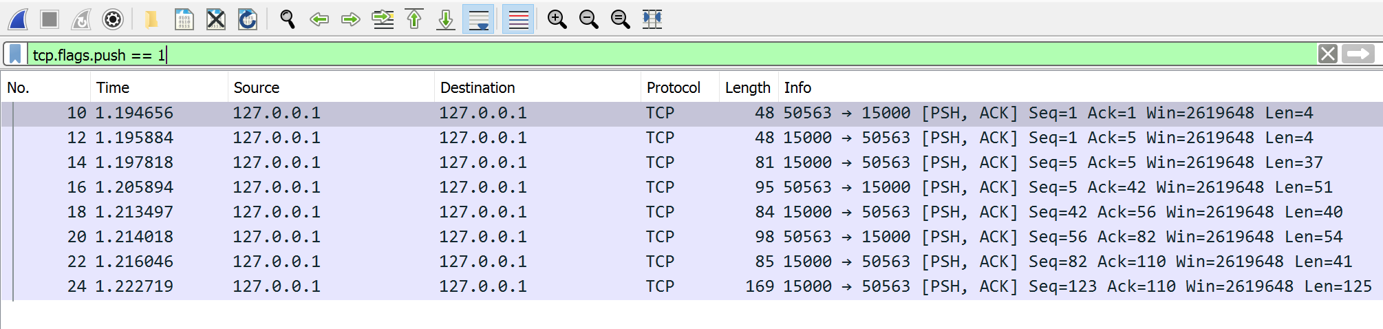 Wireshark Logging